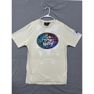 Time Space Time Embroidered T-Shirt Adult Large SKU 333